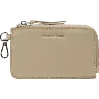 Marc O'Polo Leren Portemonnee Florica Zip Wallet Frosty Sand Beige