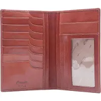 Esquire Kaarthoes Toscana RFID Wallet Brown Bruine