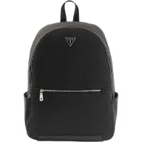 GUESS laptop rugzak rugzak met laptopvak Torino Backpack Black zwart