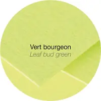 Clairefontaine Stofwolken door enveloppe C6, knopmosgroen.