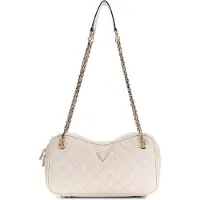 GUESS schoudertas Giully II Shoulder Satchel Bone beige