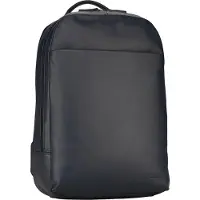 Jost Leren laptop rugzak rugzak met laptopvak Tromsoe Backpack Blue donkerblauw