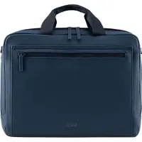 Jost laptoptas business tas met laptopvak Halmstad 2F Business Bag Navy donkerblauw