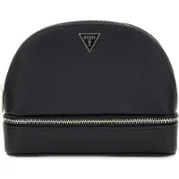 GUESS Cosmetische tas Dome Cosmetic Pouch Black Zwart