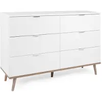 CALICOSY Commode Göteborg 6-lades Wit