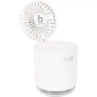 Bo Camp - Ventilator - Met luchtbevochtiger - Oplaadbaar