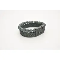 Josh Heren Leren Armband Pilot Station Matt Green | 24966