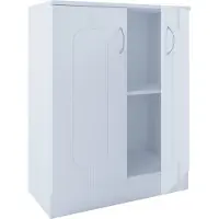VCM Houten ladekast dressoir dressoirkast Balia 2 draaideuren