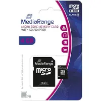 MediaRange microSDHC-kaart 4 GB Class 10