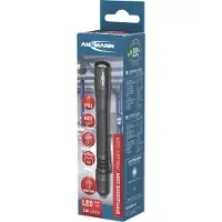 Ansmann LED zaklamp | 2x AAA | 130 lumen | Zwart