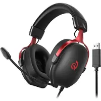 QCY Gamingheadset Heroad VN200 (zwart-rood)