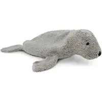 Senger Heizkissen - Klein - 40 cm - Säl - Grau - - One Size - Kuscheltiere