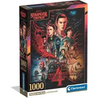Clementoni Stranger Things 4 - Poster Puzzel (1000 stukjes)
