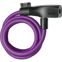 Axa Spiraalkabelslot Resolute 120cm Ø8mm Paars