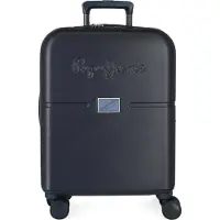 Pepe Jeans Pepe Jeansunisex. 7699132 Huttentas Accent stijf navy -40x55x20cm (OSFA), Casual, ABS/polycarbonaat, Cabine, Marineblauw