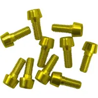 MSCH Copenhagen Bolts Alu7075t6 Anodised 10 Units Groen M6 x 20 mm