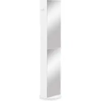 Kleankin -Badkamerkast-Spaanplaat-36x36x171cm-Wit
