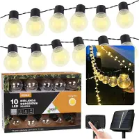 Sarcia.eu Zonne-tuin guirlande 10 LED, Lichtsnoer 3.8m