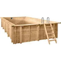 Interline Bali Houten Zwembad 790 X 400 X 136 Cm