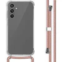 IMoshion Transparante Backcover met koord voor de Samsung Galaxy A25 (5G) - Rosé Goud