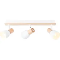 Brilliant Plafondlamp Daintree 3-lichts wit