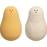 Babys Only Spuitfiguur pinguïns oker/warm linen - 2-pack