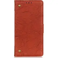 Mobigear Ranch Bookcase voor OPPO Reno 4 Pro 4G - Bruin