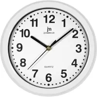 Justaminute 00710 Kwartsklok Cirkel Wit