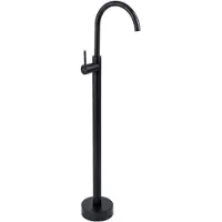 REA Vloeren Wastafelkraan Lungo Black