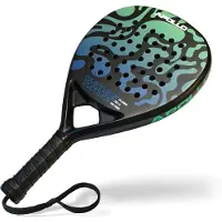 Apollo 12K Wave Padel Racket – 12K Carbon Padelracket voor Power & Dynamiek – Unisex voor Dames en Heren
