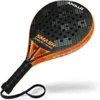 Apollo 3K Smash Padelracket van Carbon – Controle & Precisie – Voor Beginners en Gevorderden