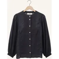 Ruby Tuesday Dames Blouses Illiez - Donkerblauw - Maat 36