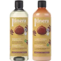 Sarcia.eu ITINERA - Cosmetische set: conditioner + shampoo voor beschadigd haar, met kastanje uit de Toscaanse heuvels, 2x370ml