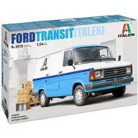 Wittmax Modelbouwpakket Vrachtwagens - 3975 Ford Transit Van - Amerikaanse Bestelwagen Plastic - 1:24 - Modelbouw