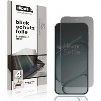 Dipos – Matte Privacy Screenprotector geschikt voor OnePlus Nord 6 | Anti-Spy Beschermfolie