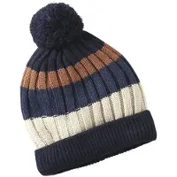 Vertbaudet Tricolore babyset muts + snood + wanten/handschoenen voor jongens