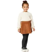 Merry Style WL-010 Kinderen Panty - 60 DEN -Microvezel - Meisjes - Polyamide - Zwart-90 - 140-146
