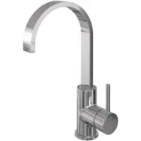 Brauer Chrome Edition Hoge Opbouw Wastafelmengkraan met Draaibare Platte Uitloop Model A Chroom