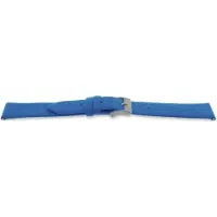Claudio Calli Horlogeband F644 Skyblue lichtblauw Leder 18x16mm