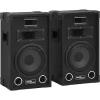 vidaXL Professionele Hi-Fi/Bühnenspeakers, passief, 2 stuks, 800 W