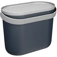 Graf NOVA GFT-emmer 8 Liter graphite grey / steingrau