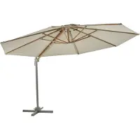 Brafab Luzzi parasol vrijhangend Khaki