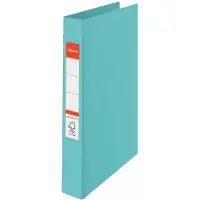 Esselte Colour'Breeze ringmap, 2 ringen, PP, ft A4, met harde kaft, blauw - 10 stuks