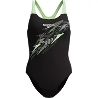 Speedo - Women's Medley Logo Medalist One Piece - Badpak 36, blauw