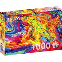 Enjoy Puzzle Rainbow Marble Puzzel (1000 stukjes)