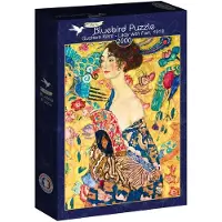 Bluebird Puzzle Gustave Klimt - Lady with Fan, 1918 Puzzel 2000 stukjes