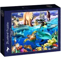 Bluebird Puzzle Oceans of Life Puzzel 1000 stukjes