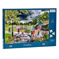 The House of Puzzles Puddles Puzzel 500 stukjes