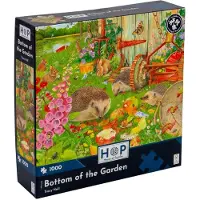 The House of Puzzles Bottom of the Garden Puzzel 1000 Stukjes