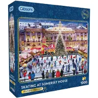 Gibsons Skating at Somerset House Puzzel (1000 stukjes)